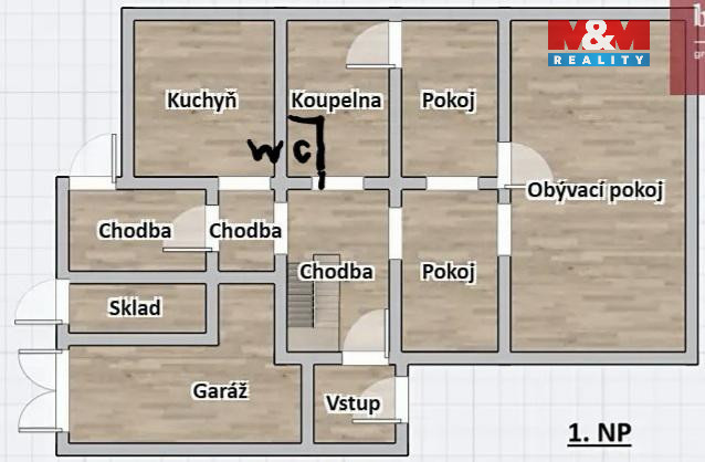 Pronájem rodinného domu, Ostrava - Pustkovec, Pustkovecká, 270 m2