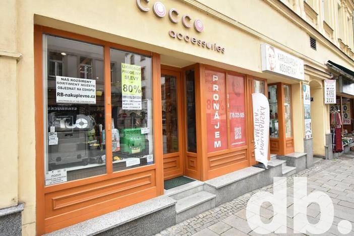 Pronájem obchodního prostoru, Karlovy Vary, T. G. Masaryka, 70 m2