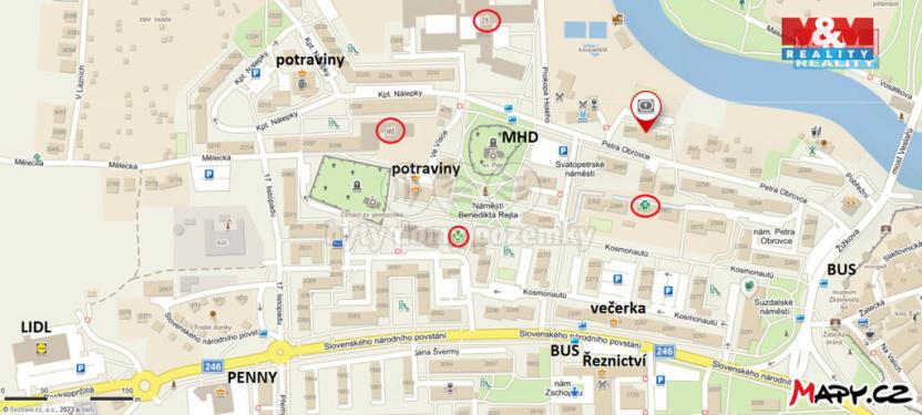 Pronájem bytu 1+1, Louny, Petra Obrovce, 35 m2