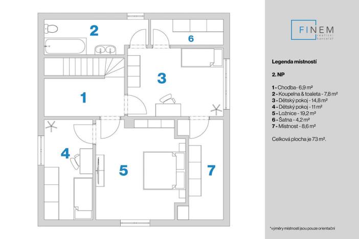 Prodej rodinného domu, Velvary, Tyršova, 160 m2