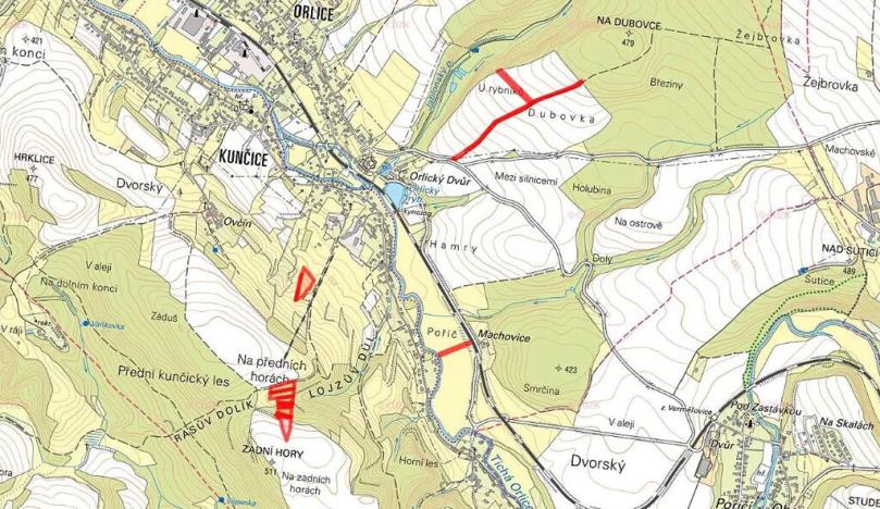 Prodej louky, Letohrad, 11377 m2