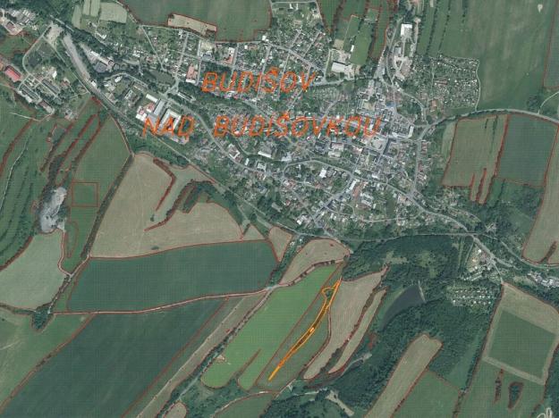 Dražba pozemku, Budišov nad Budišovkou, 6470 m2