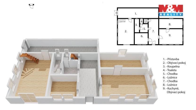 Prodej chalupy, Dolní Lánov, 164 m2