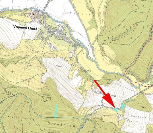 Prodej podílu lesa, Vranová Lhota, 808 m2