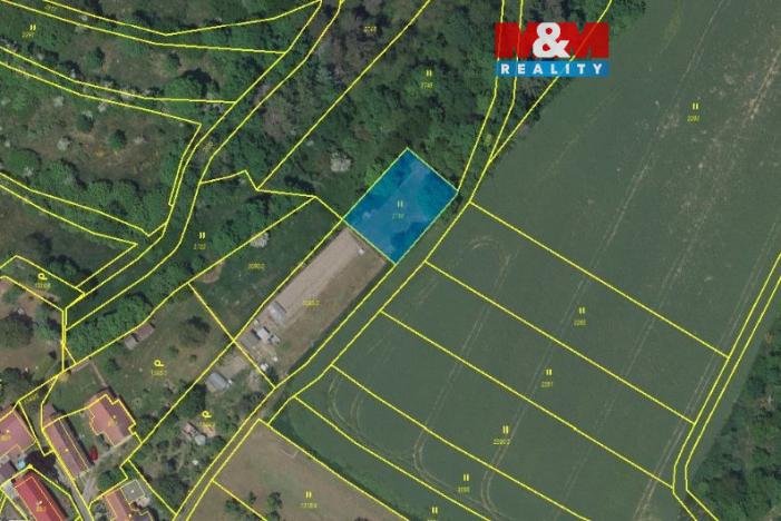 Prodej zahrady, Chabeřice - Holšice, 670 m2