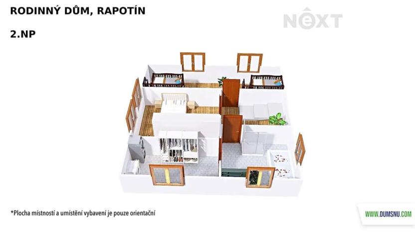 Pronájem rodinného domu, Rapotín, Jesenická, 177 m2