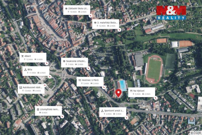 Prodej rodinného domu, Litomyšl - Litomyšl-Město, Tyršova, 78 m2