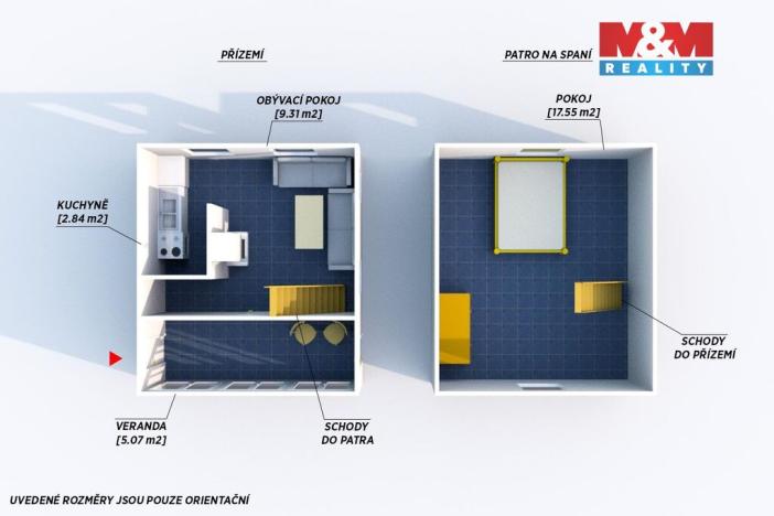 Prodej chaty, Nižbor - Stradonice, 35 m2