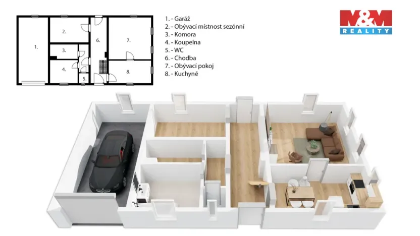Prodej chalupy, Zdelov, 71 m2