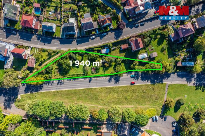 Prodej pozemku pro bydlení, Ústí nad Labem - Střekov, 1940 m2