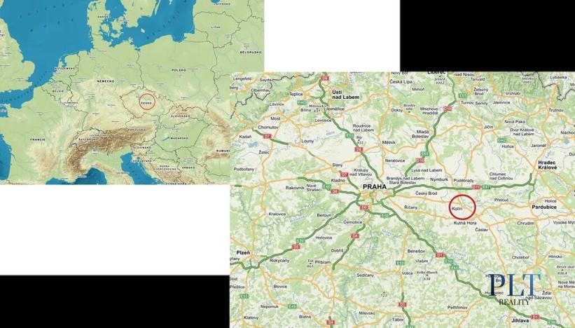 Prodej komerčního pozemku, Kolín, Starokolínská, 88839 m2