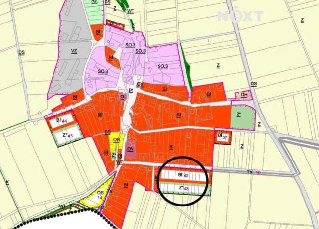 Prodej pozemku pro bydlení, Bařice-Velké Těšany, 962 m2