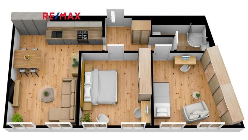 Pronájem bytu 3+kk, Praha - Staré Město, Rybná, 65 m2