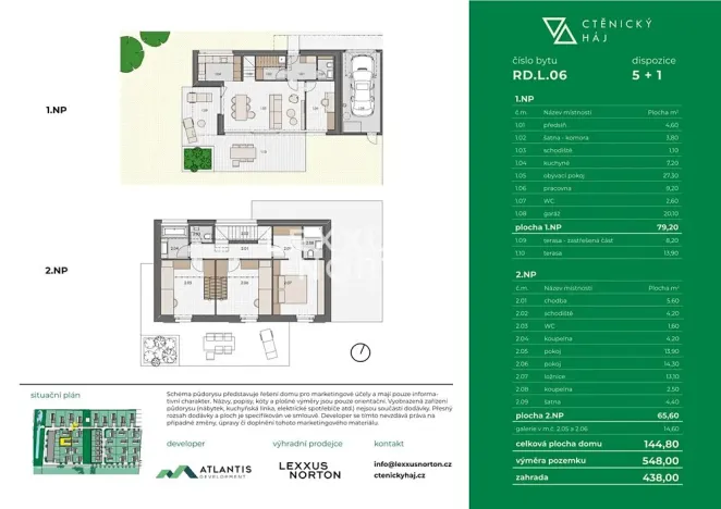 Prodej rodinného domu, Přezletice, Hrušková, 145 m2