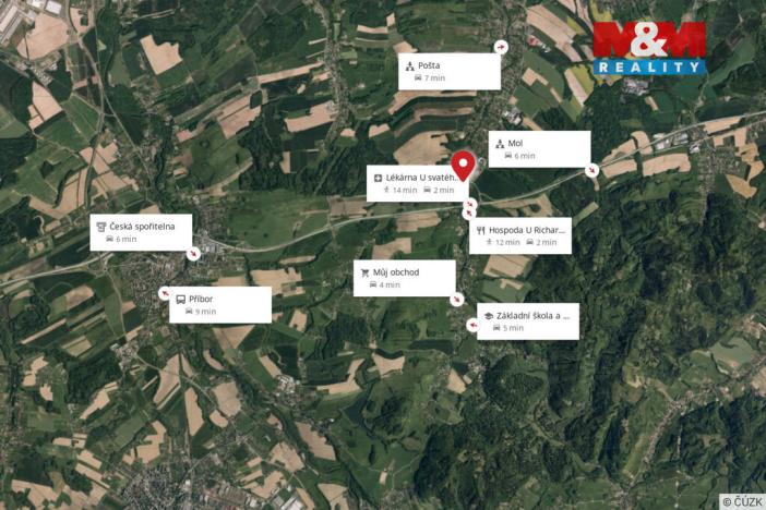 Prodej pozemku pro bydlení, Hukvaldy - Rychaltice, 2978 m2