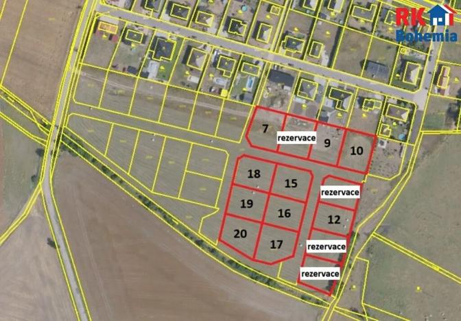 Prodej pozemku pro bydlení, Rožďalovice, Polní, 904 m2
