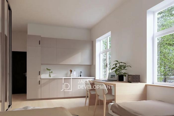 Pronájem bytu 1+kk, Praha - Liboc, Jenečská, 27 m2