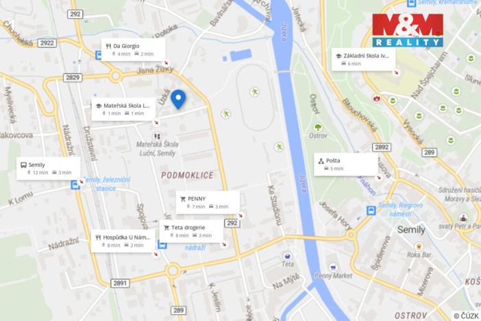 Prodej rodinného domu, Semily - Podmoklice, Pekárenská, 90 m2