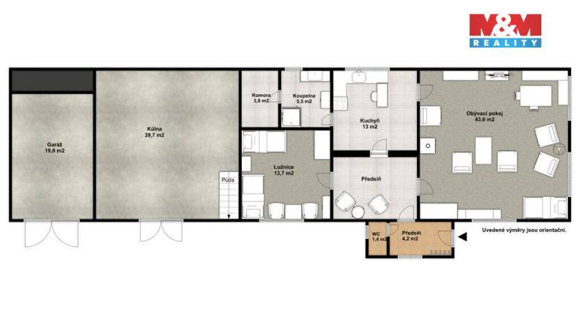 Prodej rodinného domu, Vejvanov, 85 m2