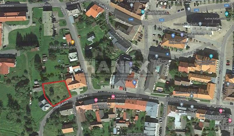 Prodej pozemku pro bydlení, Kašperské Hory, Nerudova, 958 m2