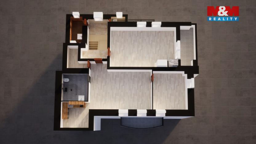 Prodej činžovního domu, Ostrava - Slezská Ostrava, Chittussiho, 449 m2