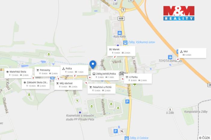 Prodej rodinného domu, Zdiby - Veltěž, Sedlecká, 227 m2