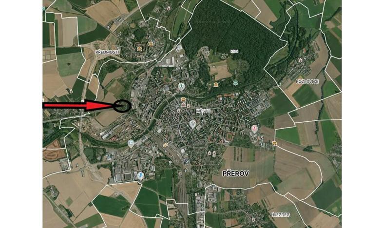 Prodej pozemku pro bydlení, Přerov, 778 m2