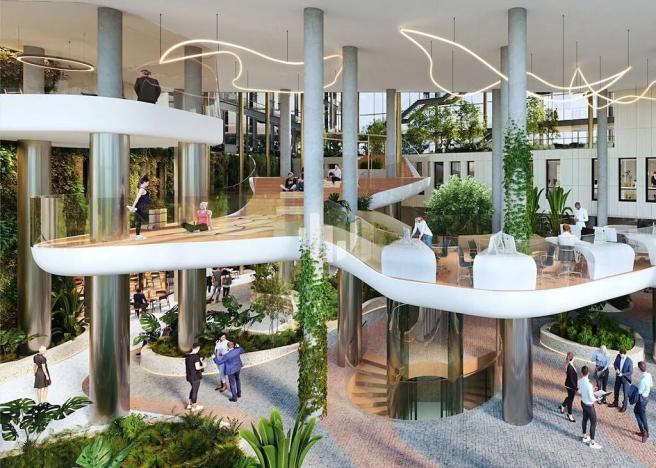 Pronájem kanceláře, Praha - Karlín, Karolinská, 800 m2