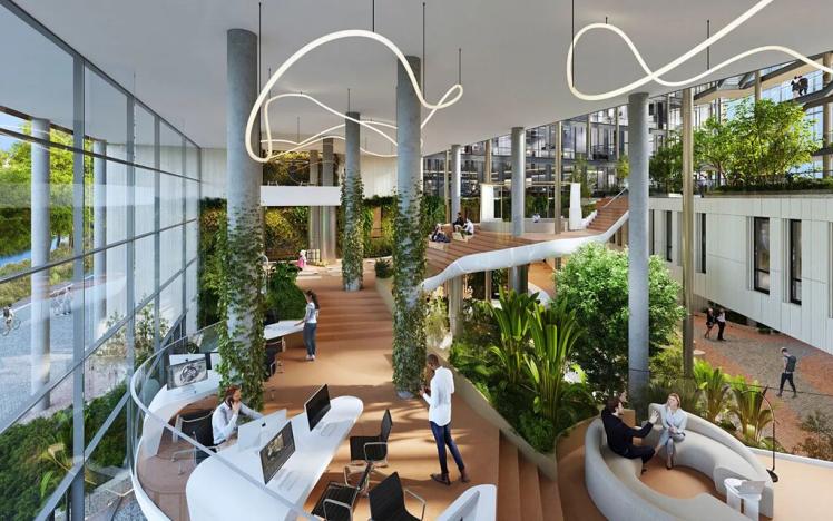 Pronájem kanceláře, Praha - Karlín, Karolinská, 465 m2