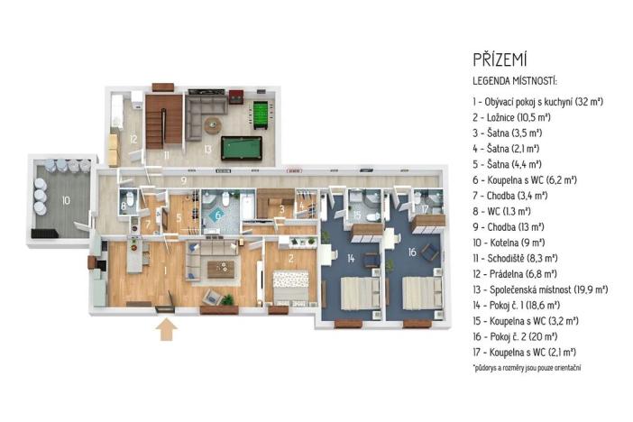 Prodej rodinného domu, Strážné, 450 m2