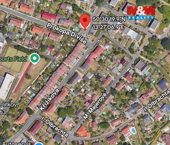 Prodej garáže, Jirkov, Na skalce, 22 m2