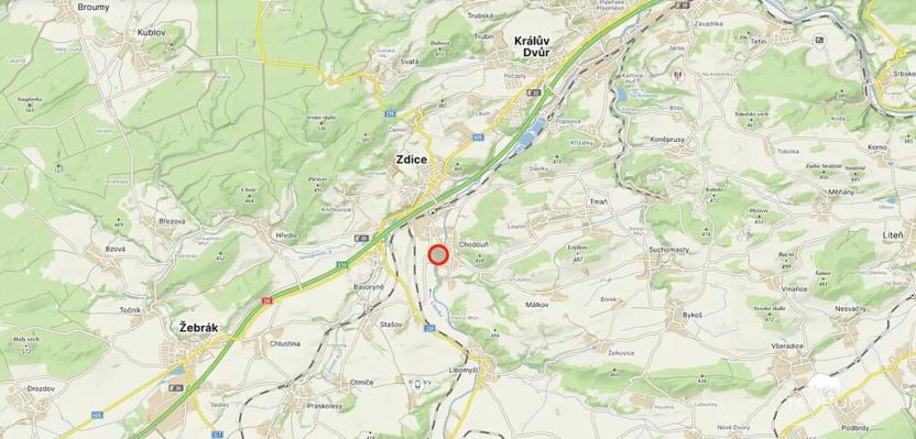 Prodej pozemku pro bydlení, Chodouň, 6455 m2