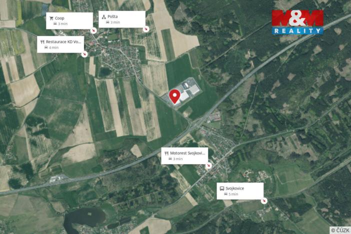 Pronájem výrobních prostor, Volduchy, 1866 m2