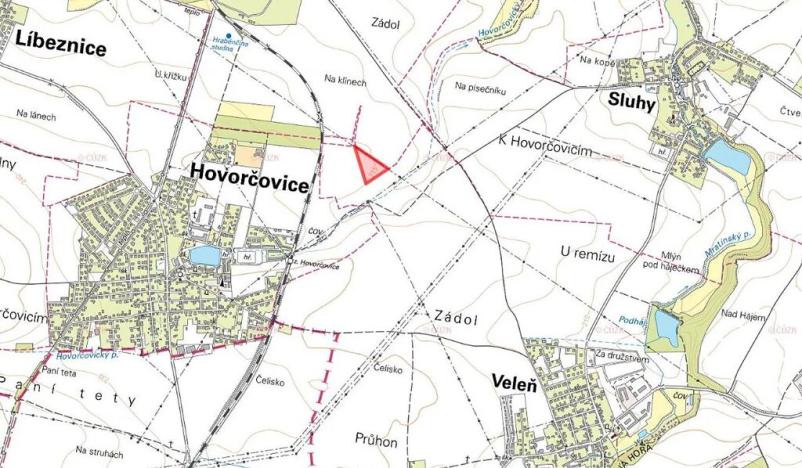 Prodej pole, Veleň, 13229 m2