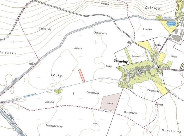 Prodej pole, Žeraviny, 3981 m2