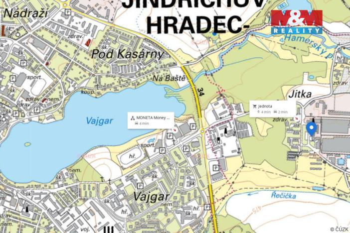 Pronájem kanceláře, Jindřichův Hradec - Otín, 29 m2