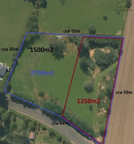 Prodej pozemku pro bydlení, Krušovice, 2750 m2