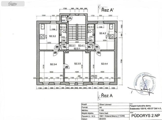 Prodej činžovního domu, Ústí nad Labem - Krásné Březno, Svádovská, 387 m2