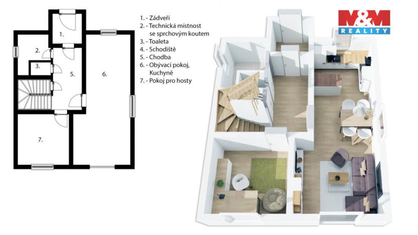 Prodej rodinného domu, Písty, 127 m2