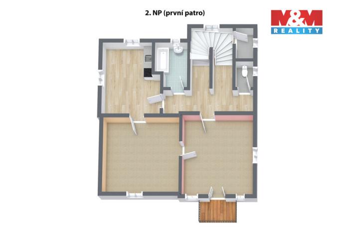 Prodej rodinného domu, Kraslice, Wolkerova, 155 m2