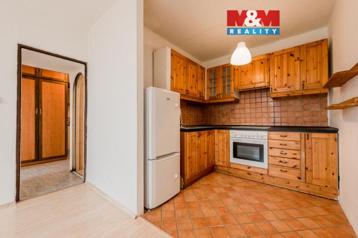 Prodej bytu 2+kk, Mělník, Zádušní, 43 m2