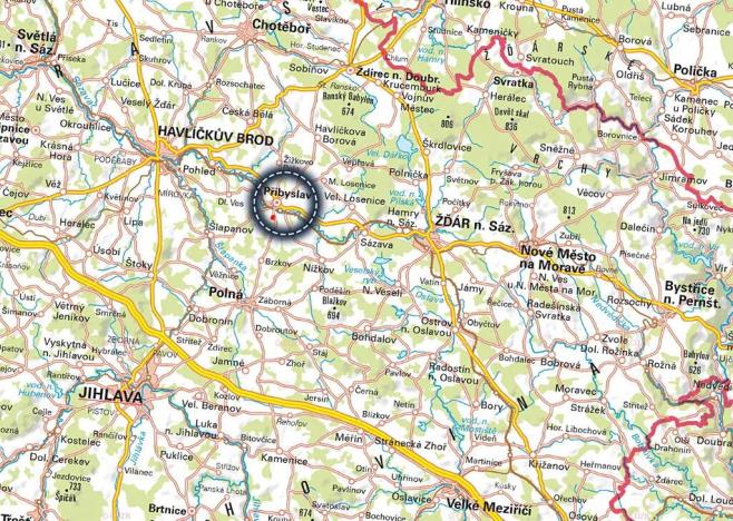 Prodej pole, Přibyslav, 4703 m2