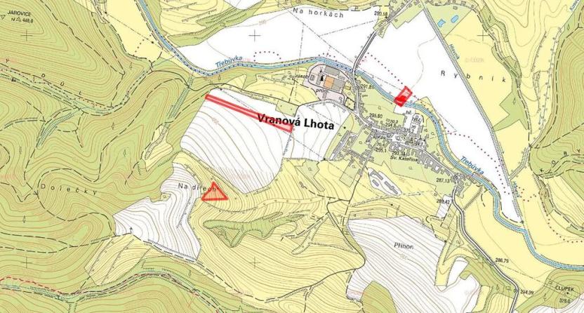 Prodej pole, Vranová Lhota, 9711 m2