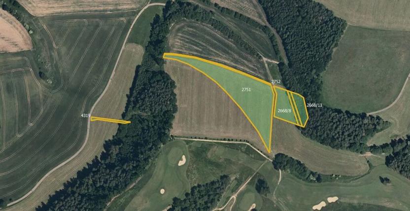 Prodej pole, Dolní Dobrouč, 6647 m2