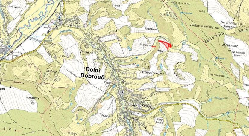 Prodej pole, Dolní Dobrouč, 6647 m2