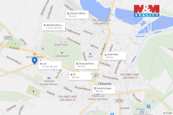 Pronájem bytu 2+kk, Chlumec nad Cidlinou - Chlumec nad Cidlinou IV, Mládežnická, 45 m2