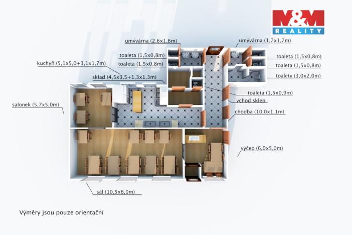 Pronájem restaurace, Klatovy - Klatovy III, Nádražní, 100 m2