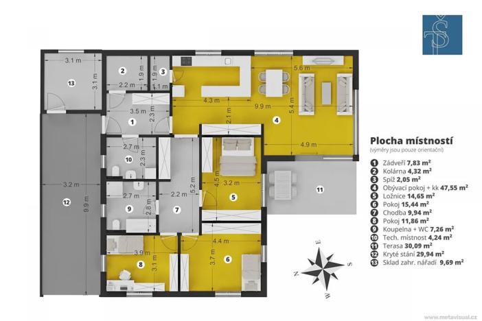 Prodej rodinného domu, Králův Dvůr, Na Vyhlídce, 195 m2