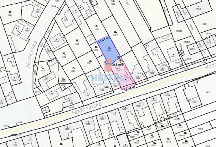 Prodej pozemku pro bydlení, Prušánky, Hodonínská, 804 m2