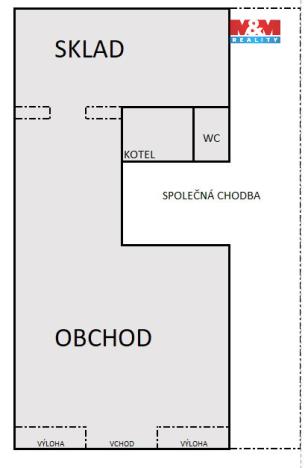 Pronájem obchodního prostoru, České Budějovice - České Budějovice 1, Česká, 65 m2